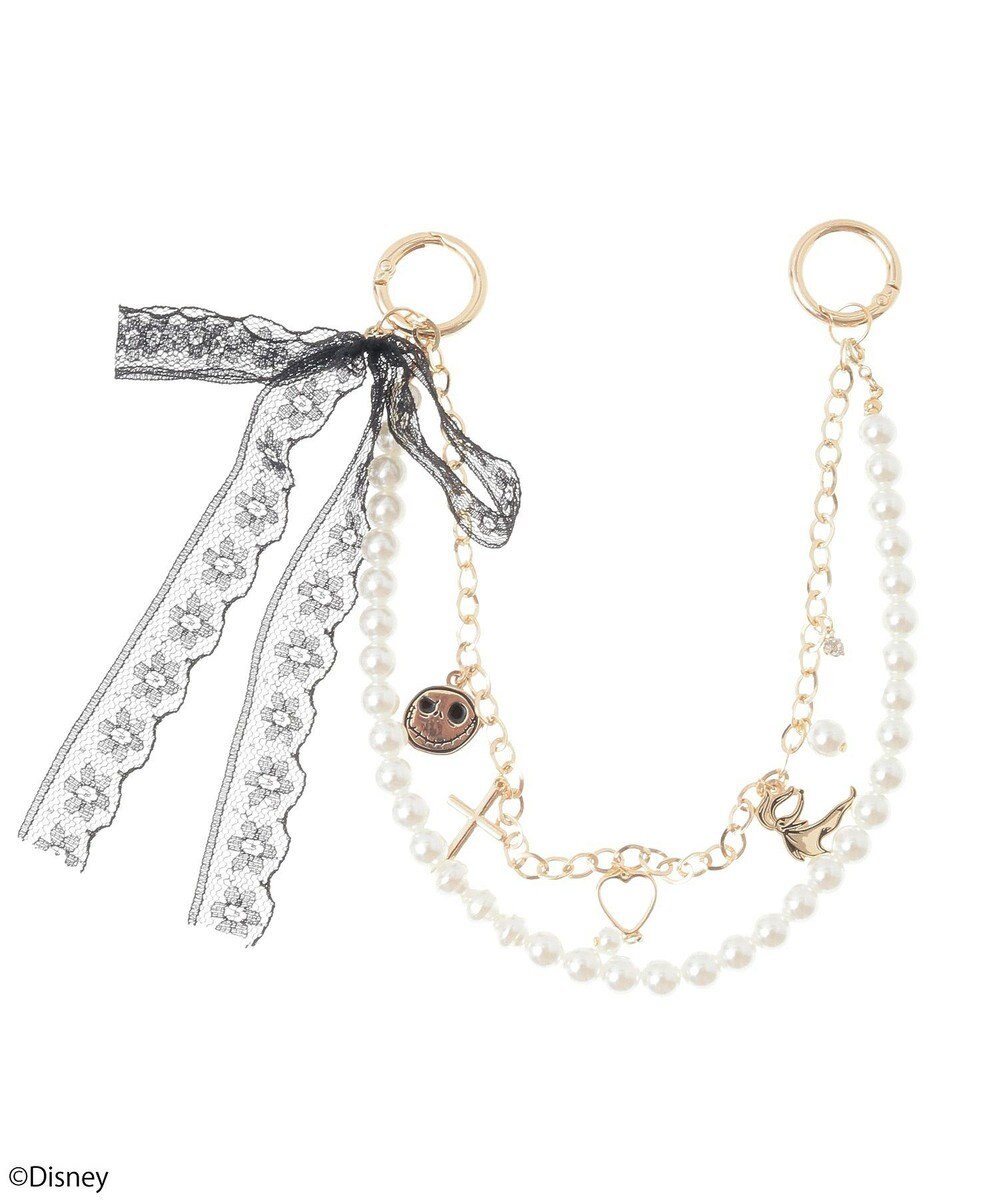 earth music&ecology ナイトメア／レースリボン付きチャーム 