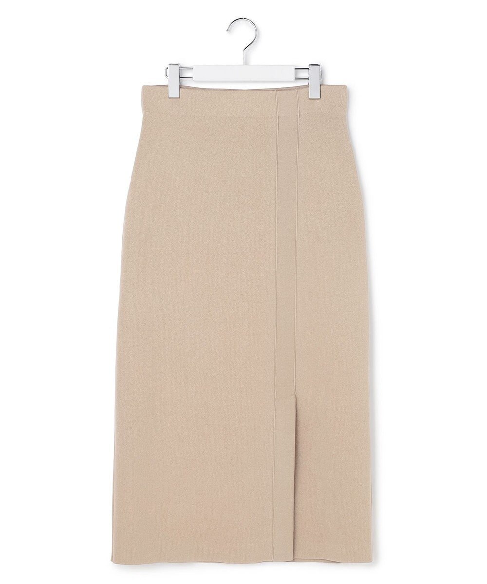 ICB L コットンポリエステルスムース ニットスカート 