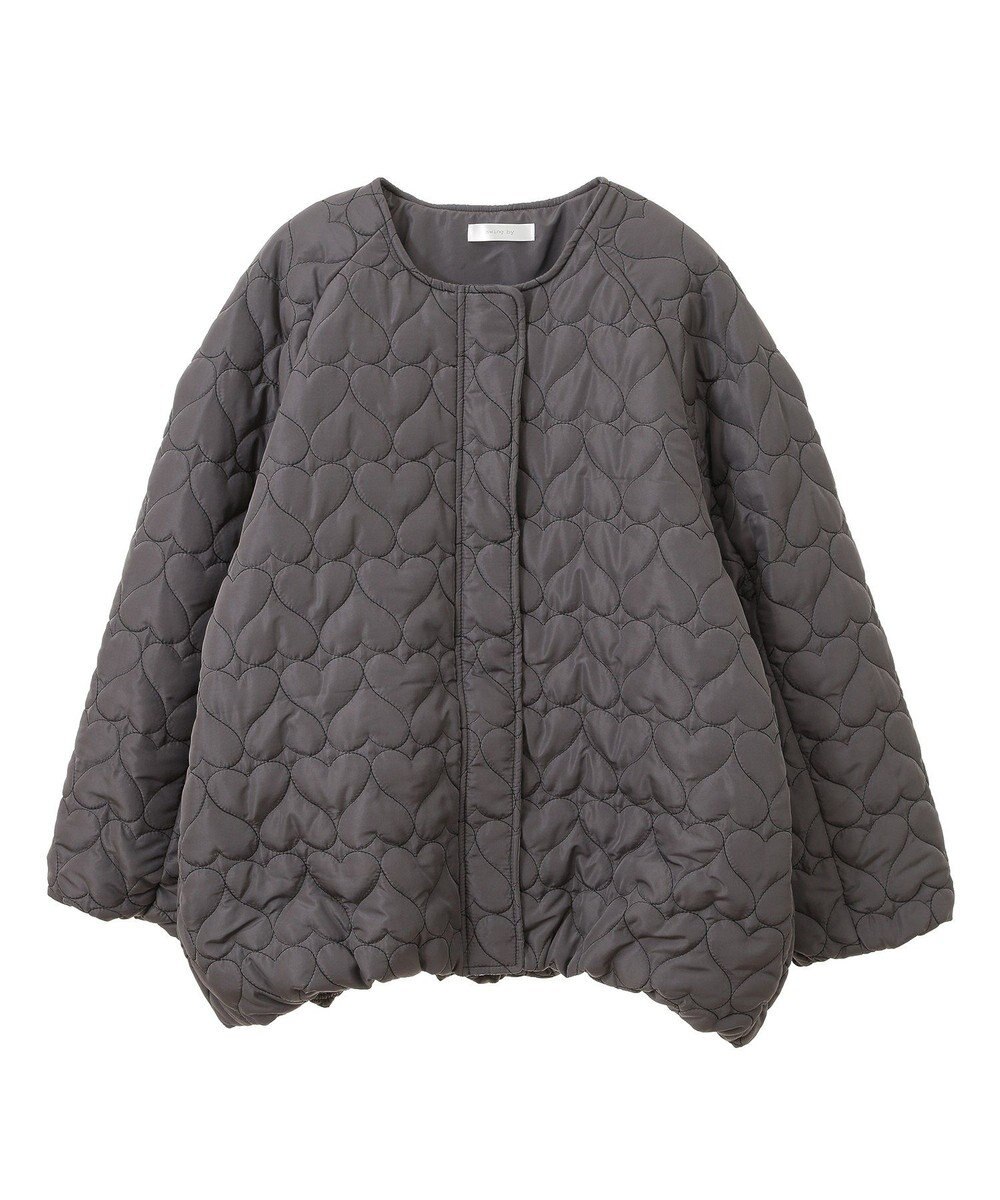 Green Parks ・ｓｗｉｎｇ　ｂｙ　ハートキルトコクーンブルゾン 