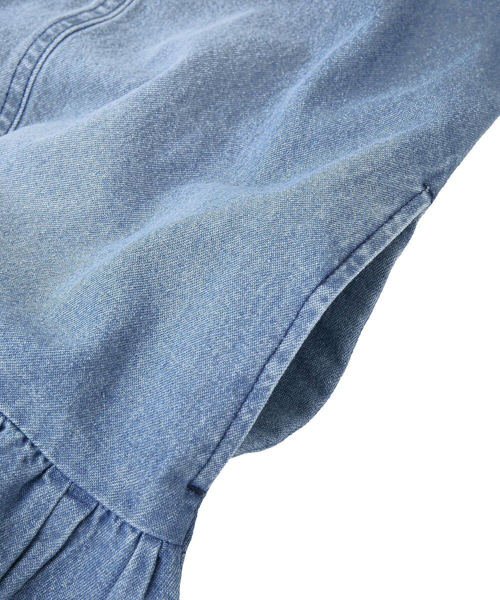 Green Parks ・ＳＵＧＡＲ　ＳＰＯＯＮ　Ｗ－ＺＩＰデニムミニワンピ 