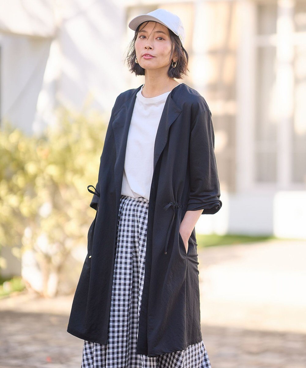 ANY 【洗濯機可/UVケア/接触冷感】ドロストピケカーディガン 