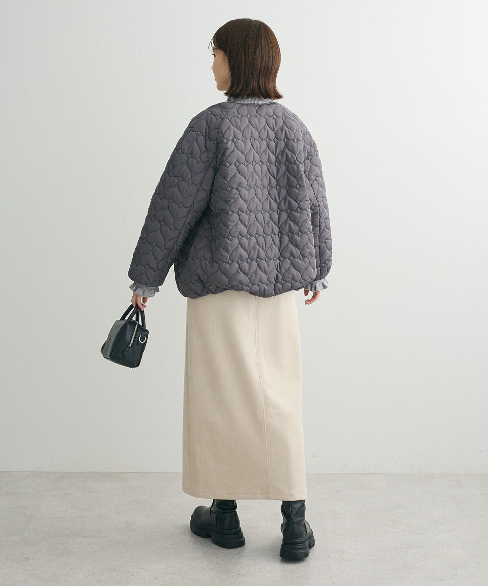 Green Parks ・ｓｗｉｎｇ　ｂｙ　ハートキルトコクーンブルゾン 