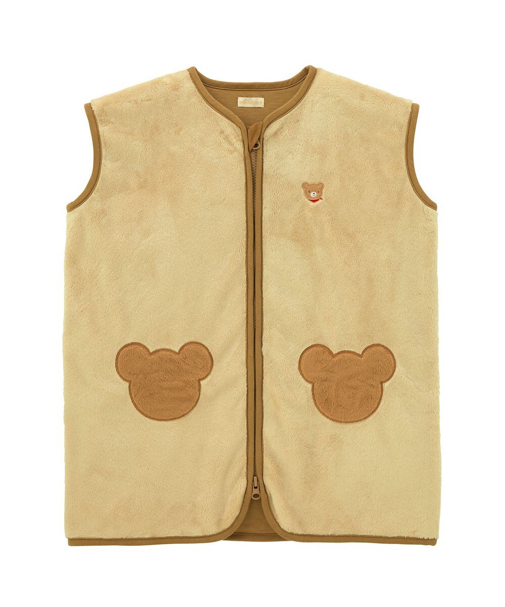 MIKI HOUSE HOT BISCUITS 【ミキハウス】 マイクロファー スリーパー 