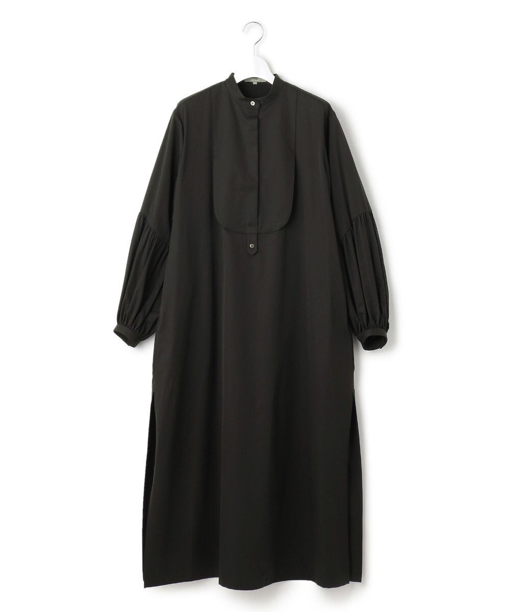 23区 【23区 lab.】ハイカウントコットン マキシ丈 シャツ ワンピース 