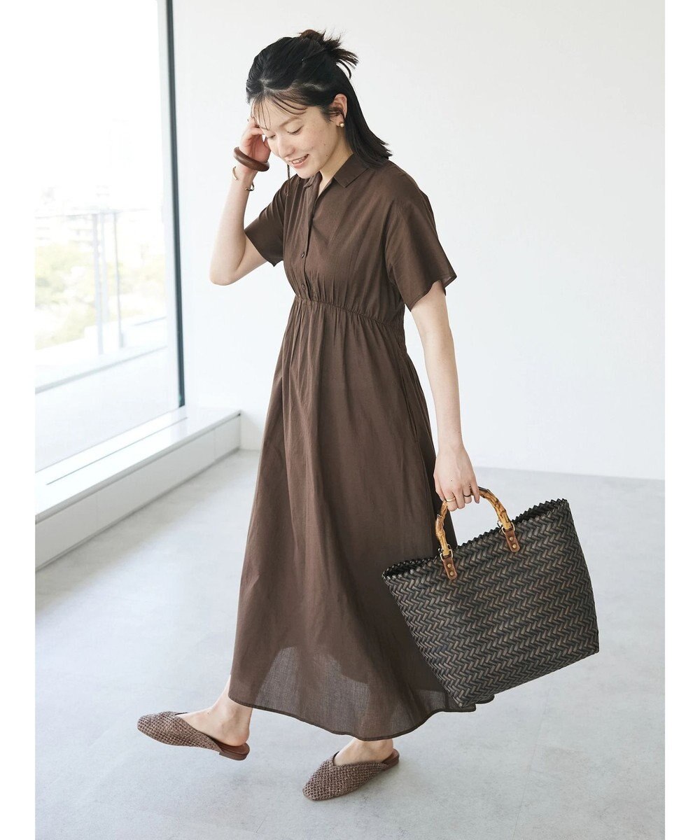 CRAFT STANDARD BOUTIQUE バンブー風ハンドルメルカドトートバッグ 