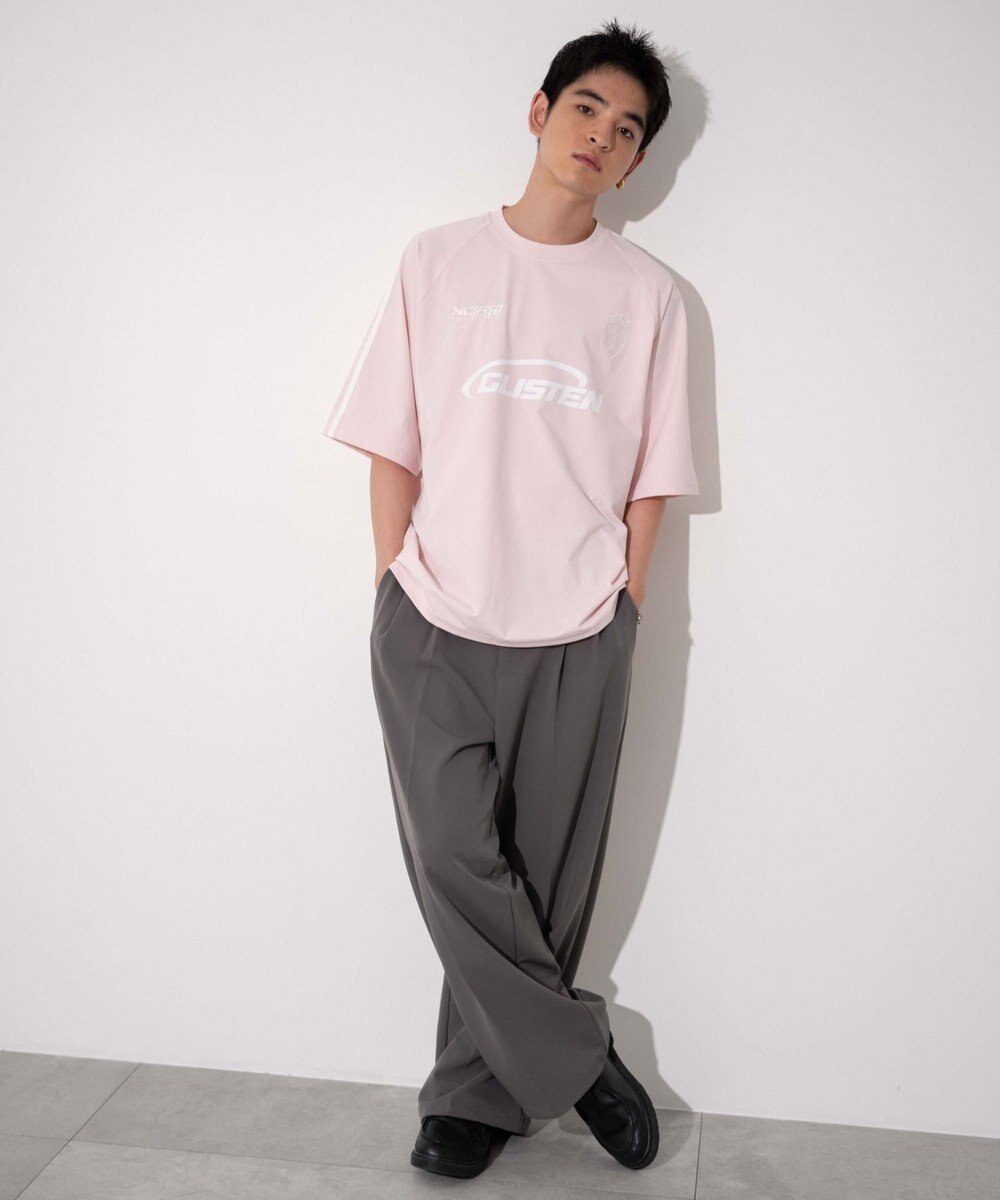 WEGO 【ユニセックス着用ITEM/MLサイズ展開】ゲームロゴスリーブラインT 