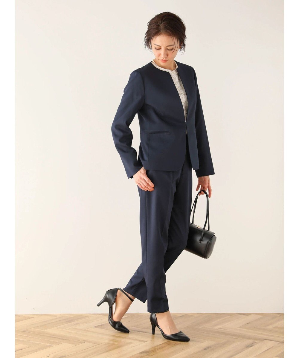 Green Parks ｅｆ－ｄｅ　タックテーパードパンツ 