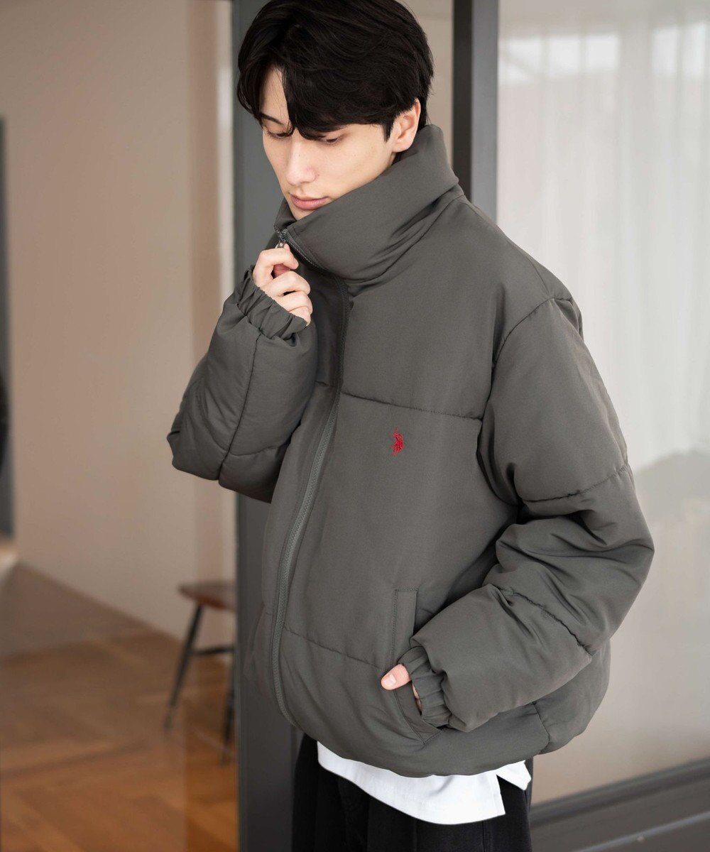 WEGO 【WEB限定/Sサイズ新登場/お気に入り登録者数5万人越えの大人気アイテム】U.S. POLO ASSN.別注パデッドジャケット 