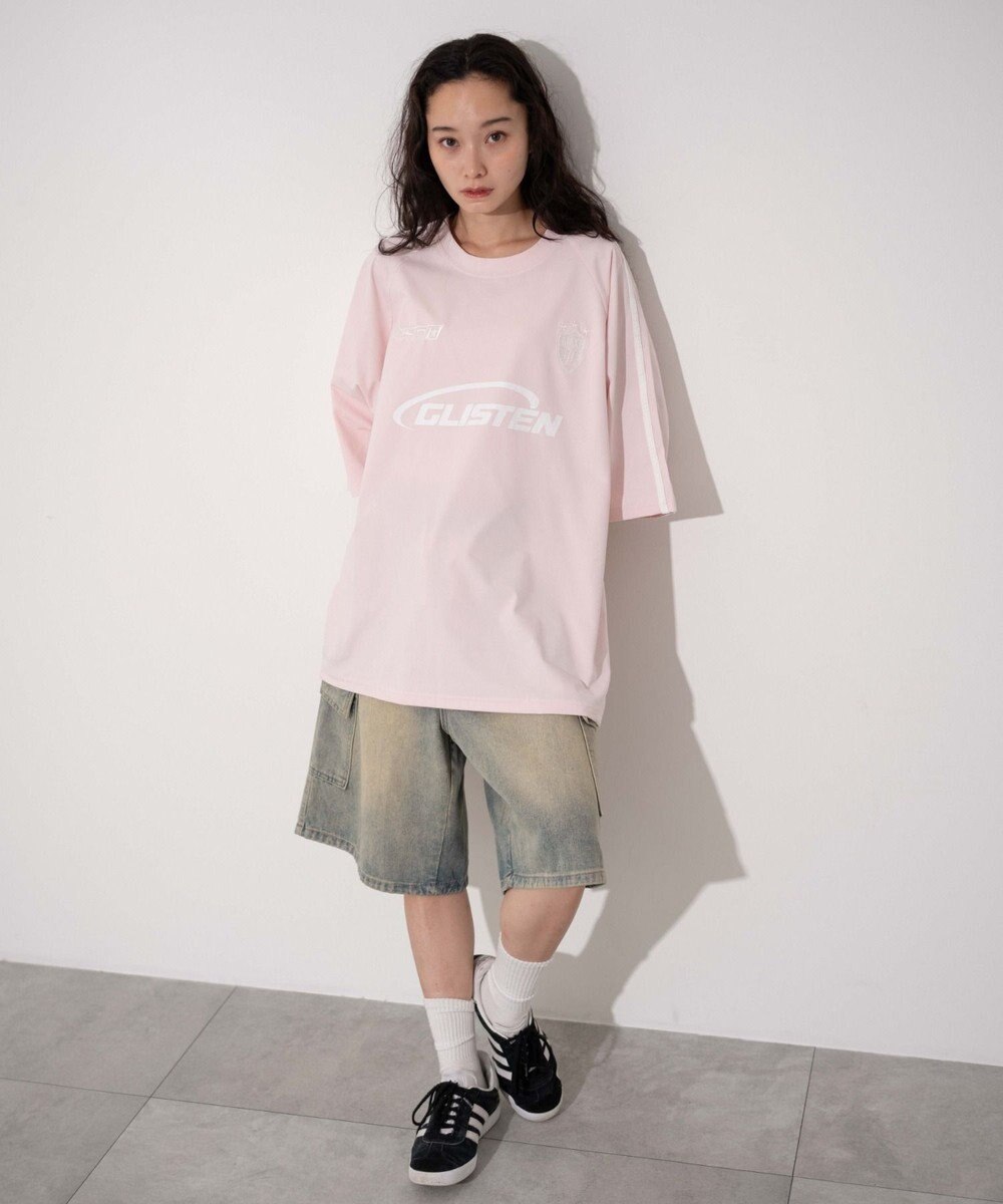 WEGO 【ユニセックス着用ITEM/MLサイズ展開】ゲームロゴスリーブラインT 