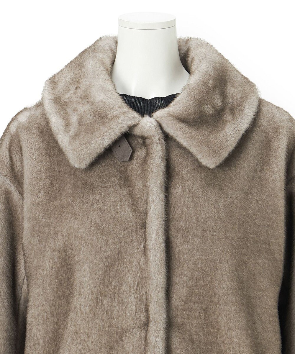 23区 L 【GOLD LABEL】ECOPEL フォギーカラー ファーブルゾン 