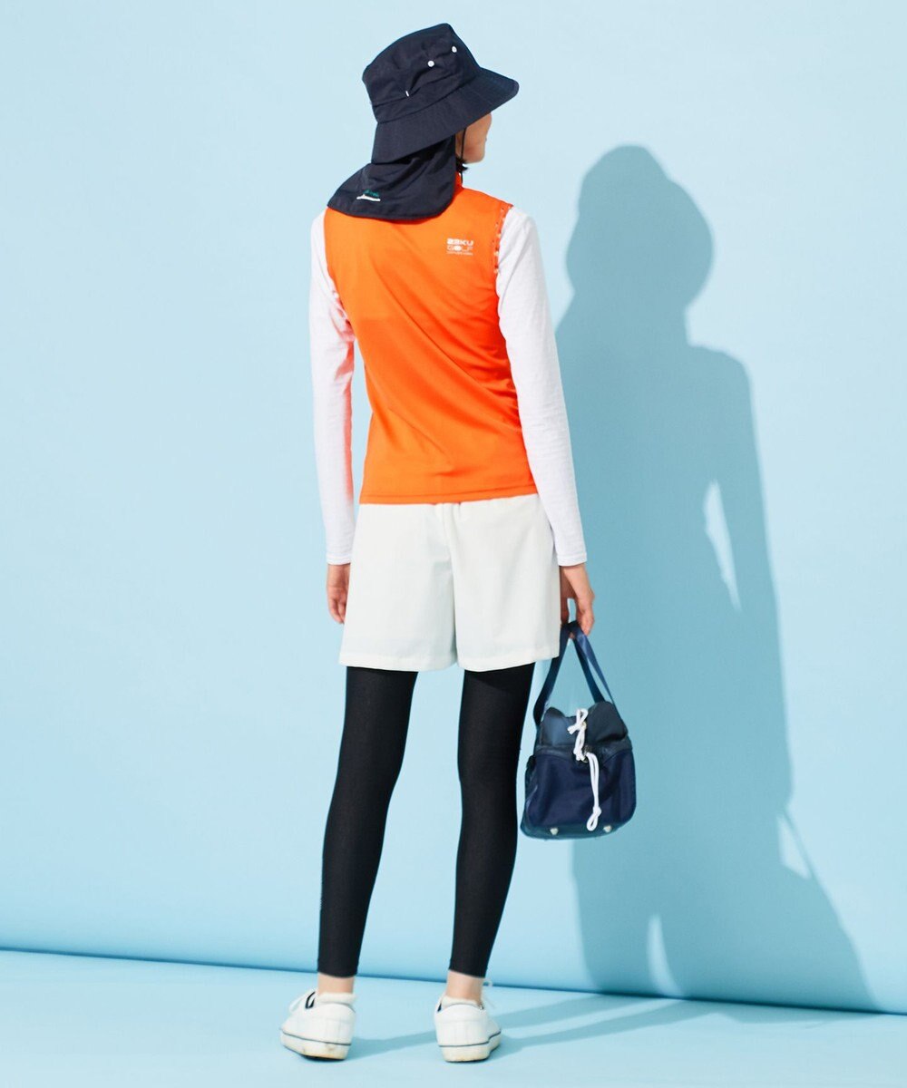 23区GOLF 【WOMEN】【接触冷感・UVケア・吸水速乾】ノースリーブ ポロシャツ 