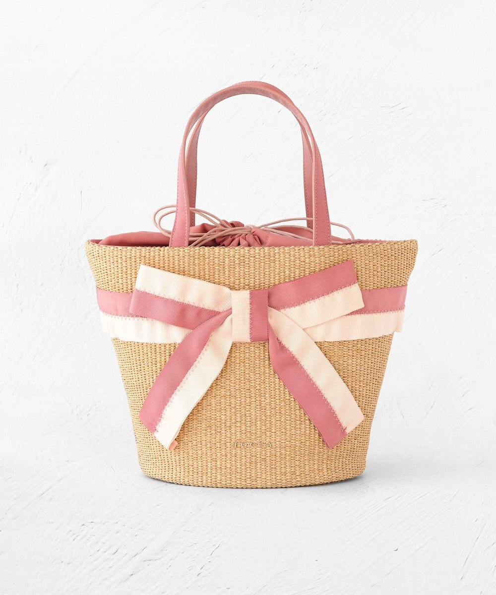 TOCCA BICOLOR RIBBON BASKET かごバッグ 