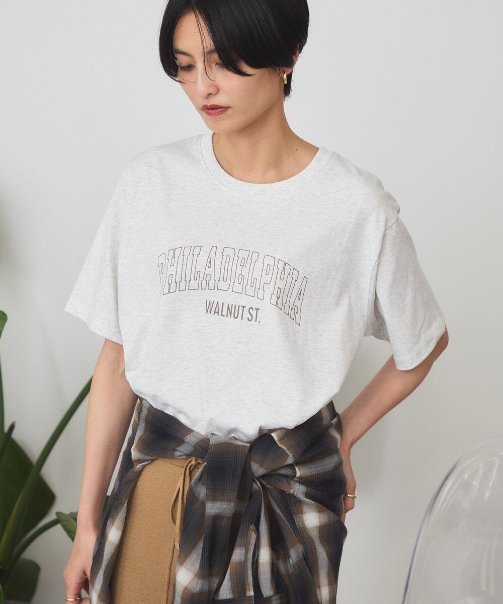 AMERICAN HOLIC 【マルチ機能】カレッジロゴＴシャツ 