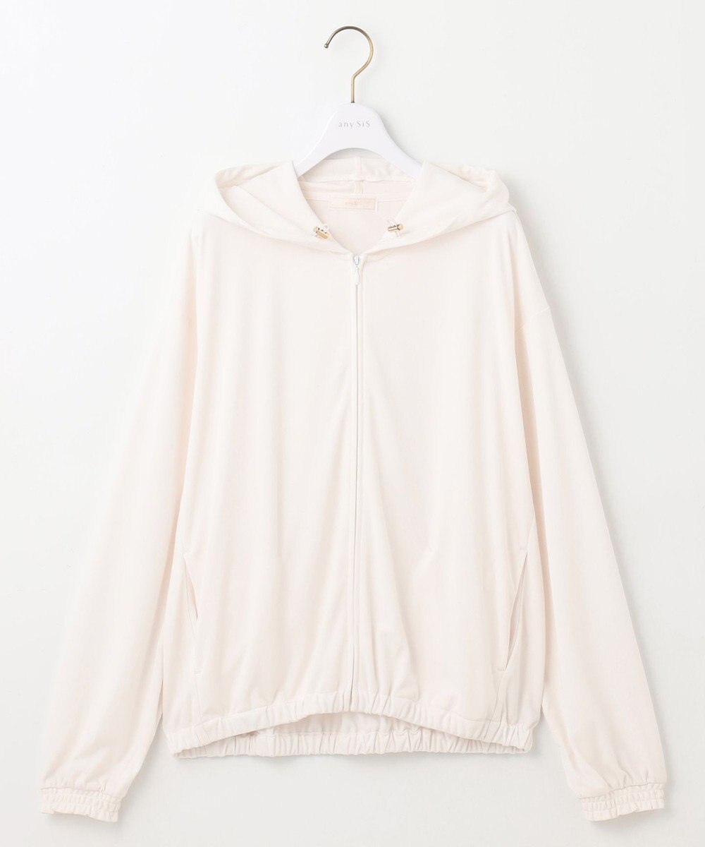 ANY SIS 【接触冷感・UVカット】ラッシュガード パーカー 