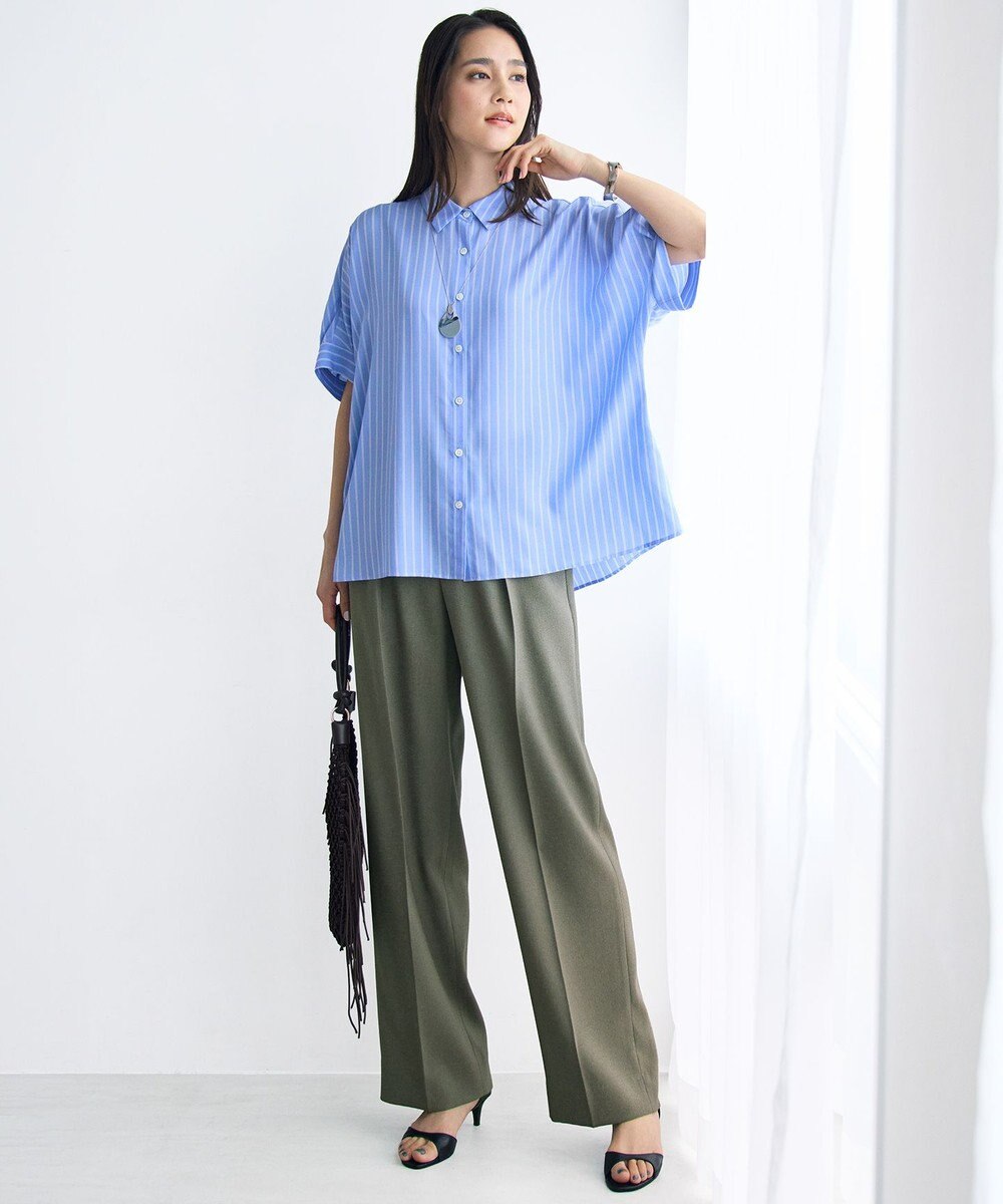 自由区 【カタログ掲載・ワンポイントアイテム】アクリルバイカラー ネックレス 