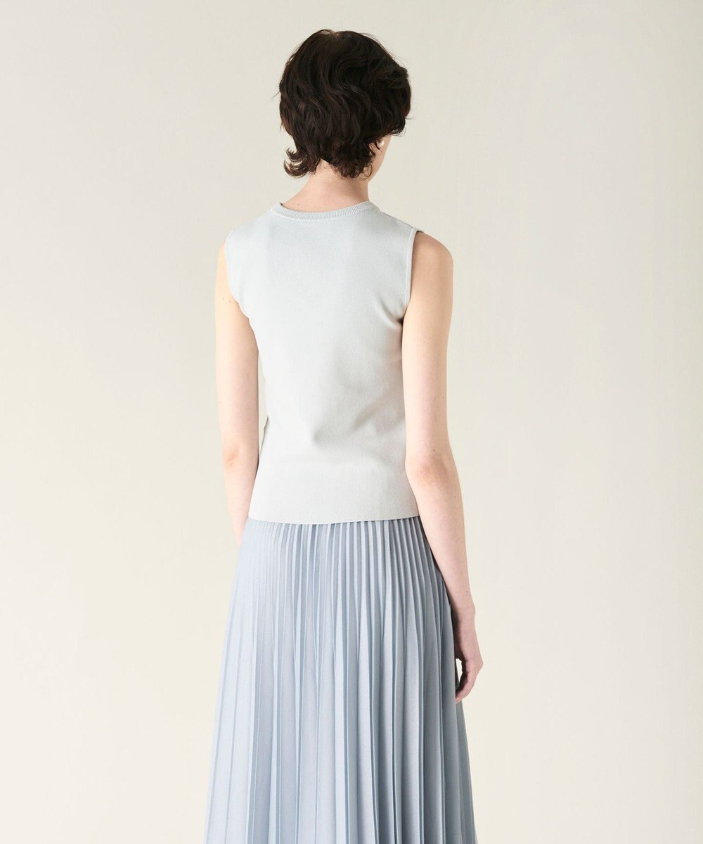 GRACE CONTINENTAL ビジューニットトップ 