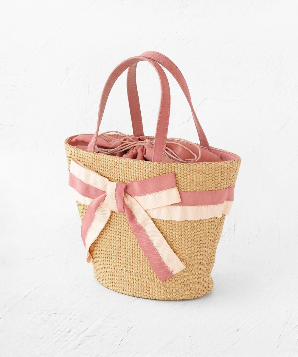 TOCCA BICOLOR RIBBON BASKET かごバッグ 