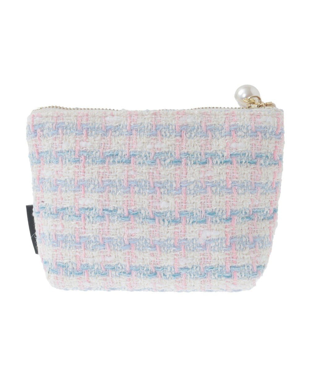 Maison de FLEUR LINTONツイードポーチ 