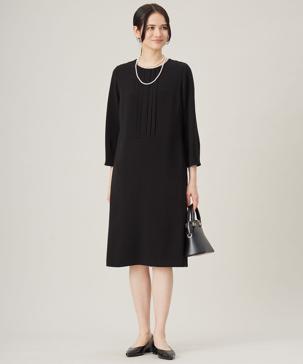 自由区 【セットアップ対応・洗える】トリアセダブルクロス ワンピース 