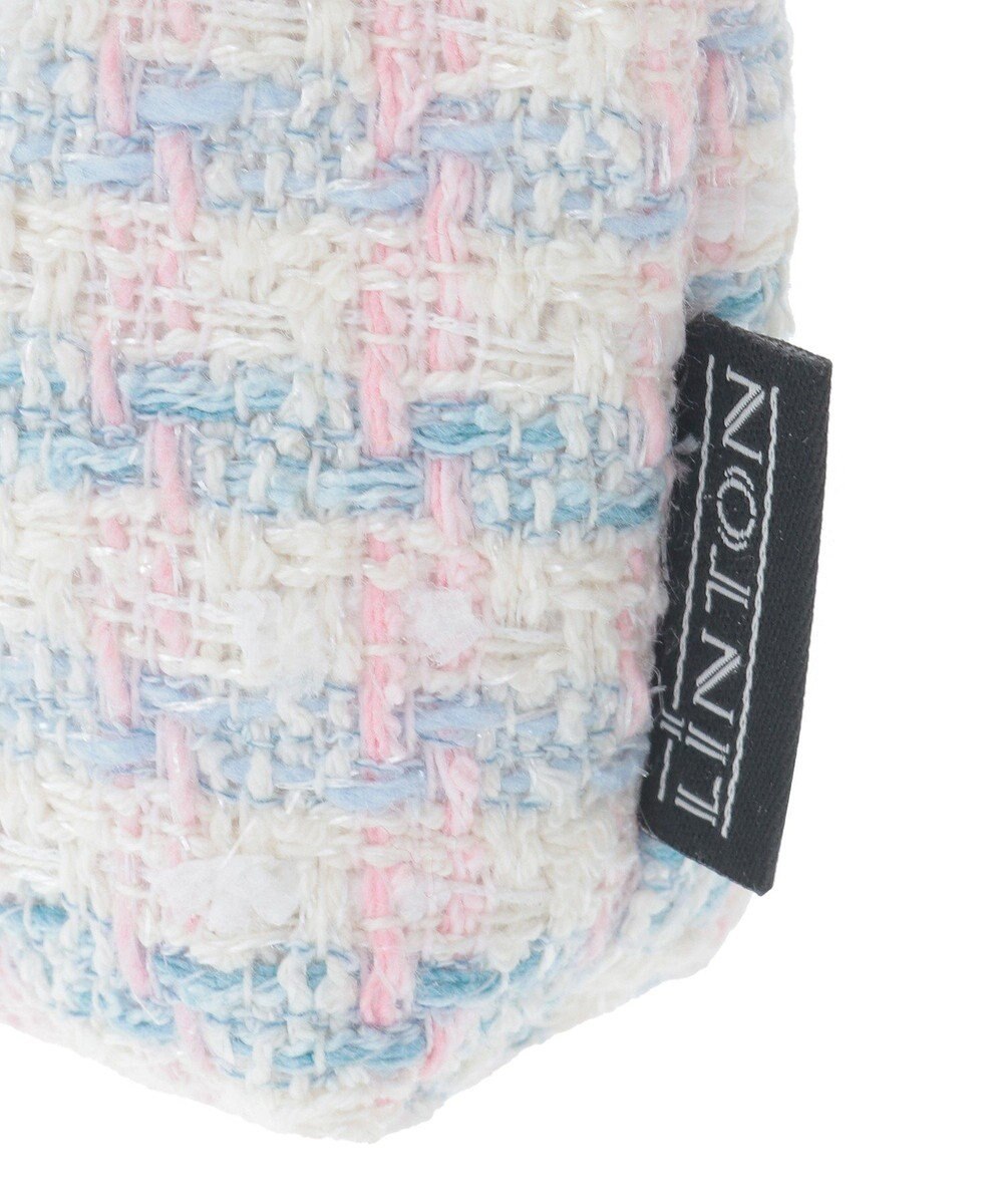 Maison de FLEUR LINTONツイードポーチ 