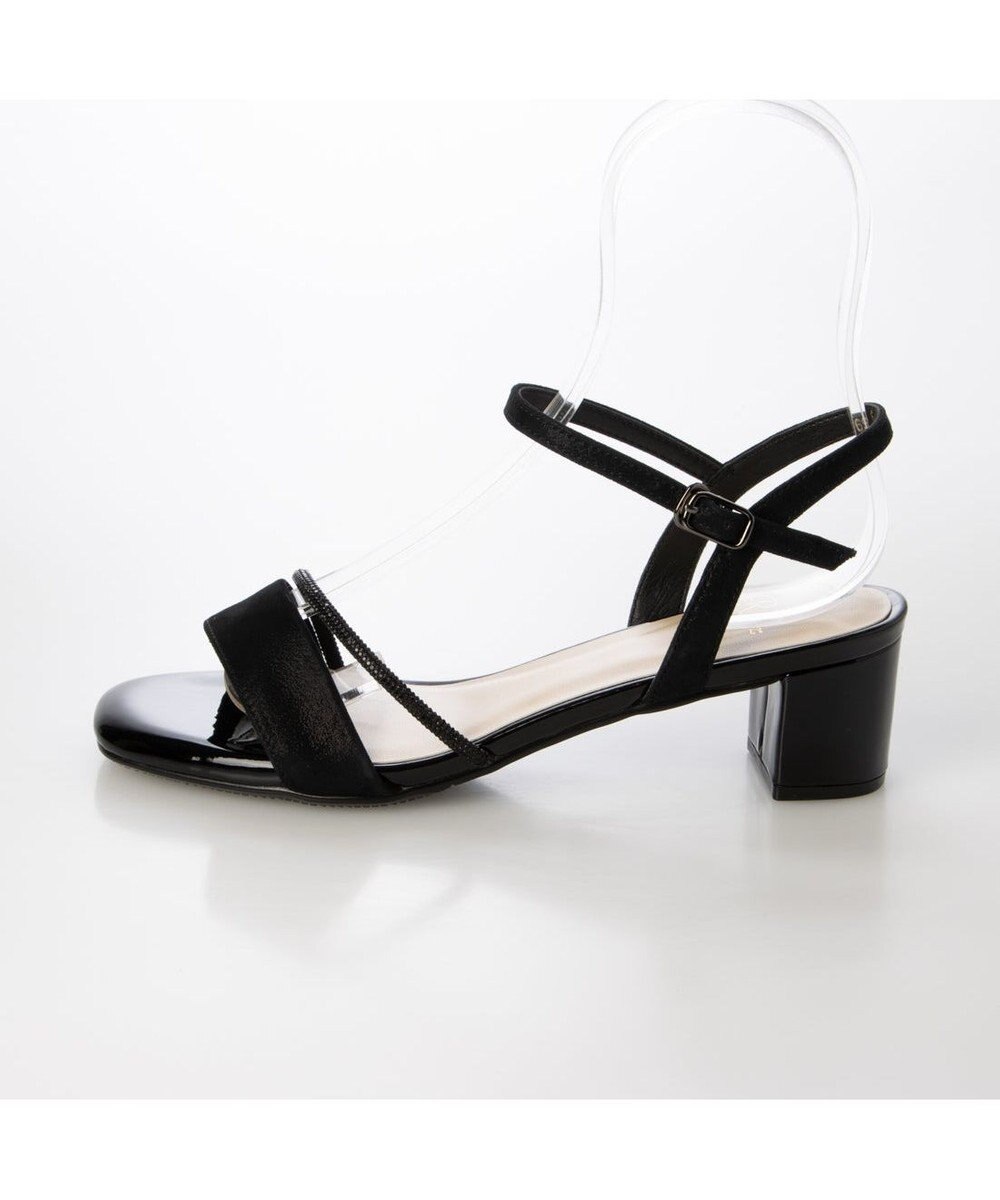 Riz raffinee <Riz raffinee>ラインストーン付きストラップサンダル 