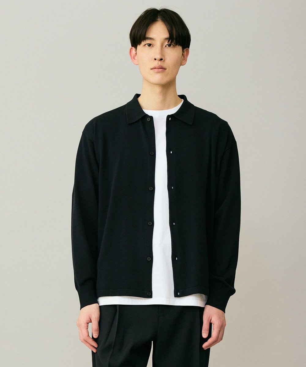 UNFILO MENS 【男女兼用】ソフトサーモ アンチピリングニット シャツ 