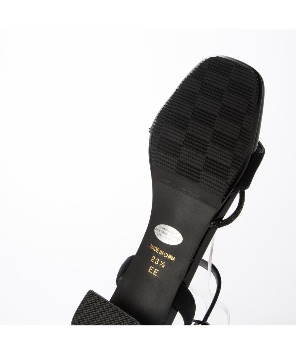 Riz raffinee <Riz raffinee>ラインストーン付きストラップサンダル 