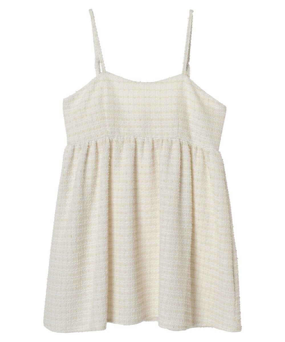 earth music&ecology ツイードキャミチュニック 