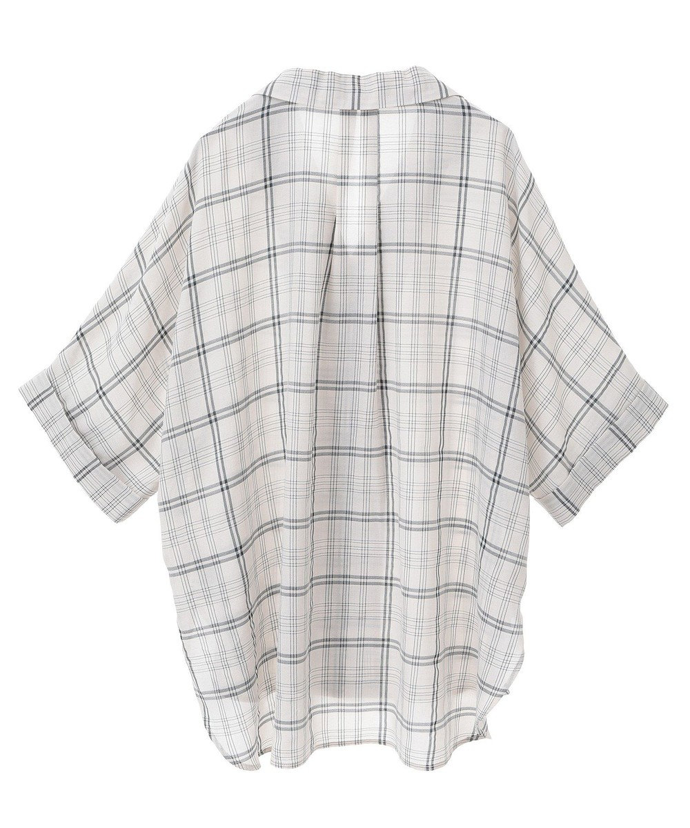 Green Parks 開襟シアージャケット風シャツ 