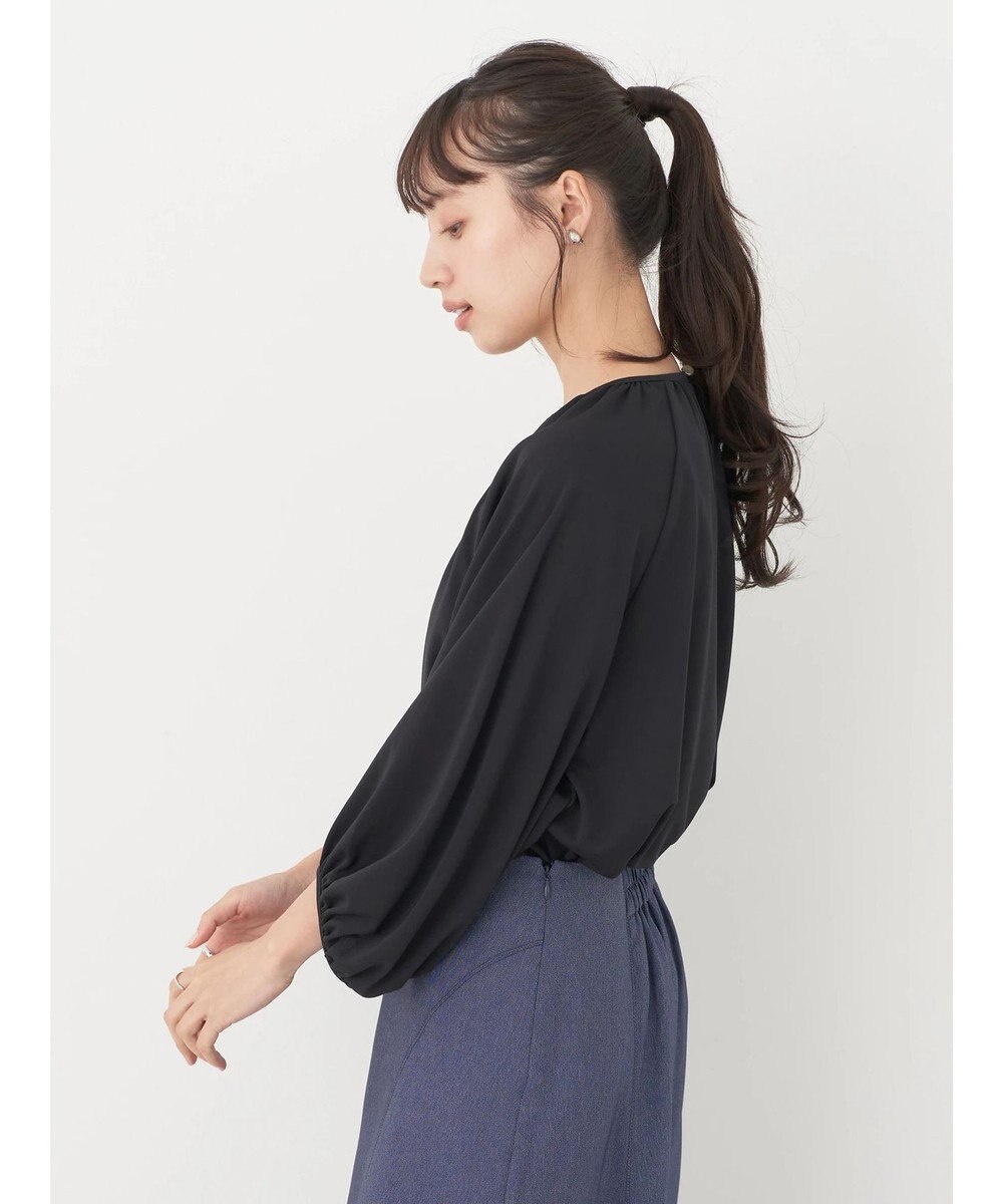 earth music&ecology パフスリーブカットソー 