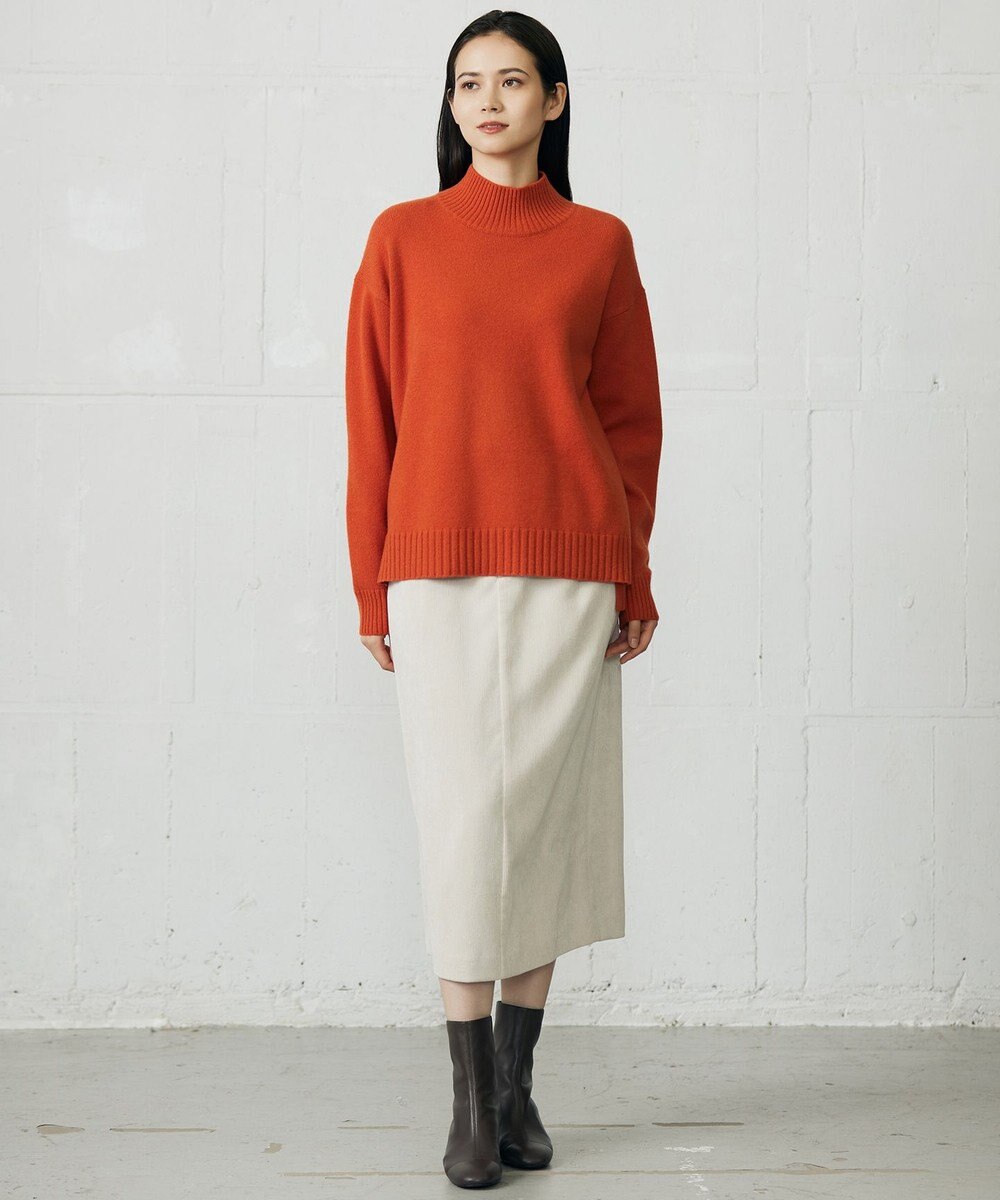 自由区 L 【17号サイズまで展開・SHIHOさん着用】ソフトコーデュロイ スカート 