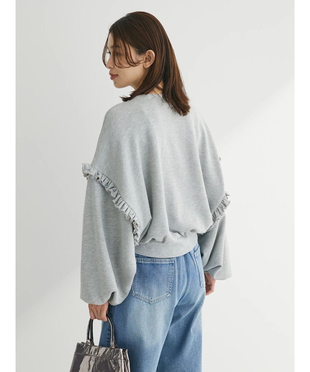 Green Parks ・Ｐｅｔｉｔ　Ｆｌｅｕｒ　ボリュームスリーブスウェット 