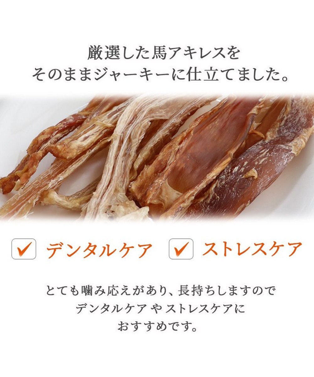 PET PARADISE 馬アキレス デンタル ジャーキー 100g 国産 