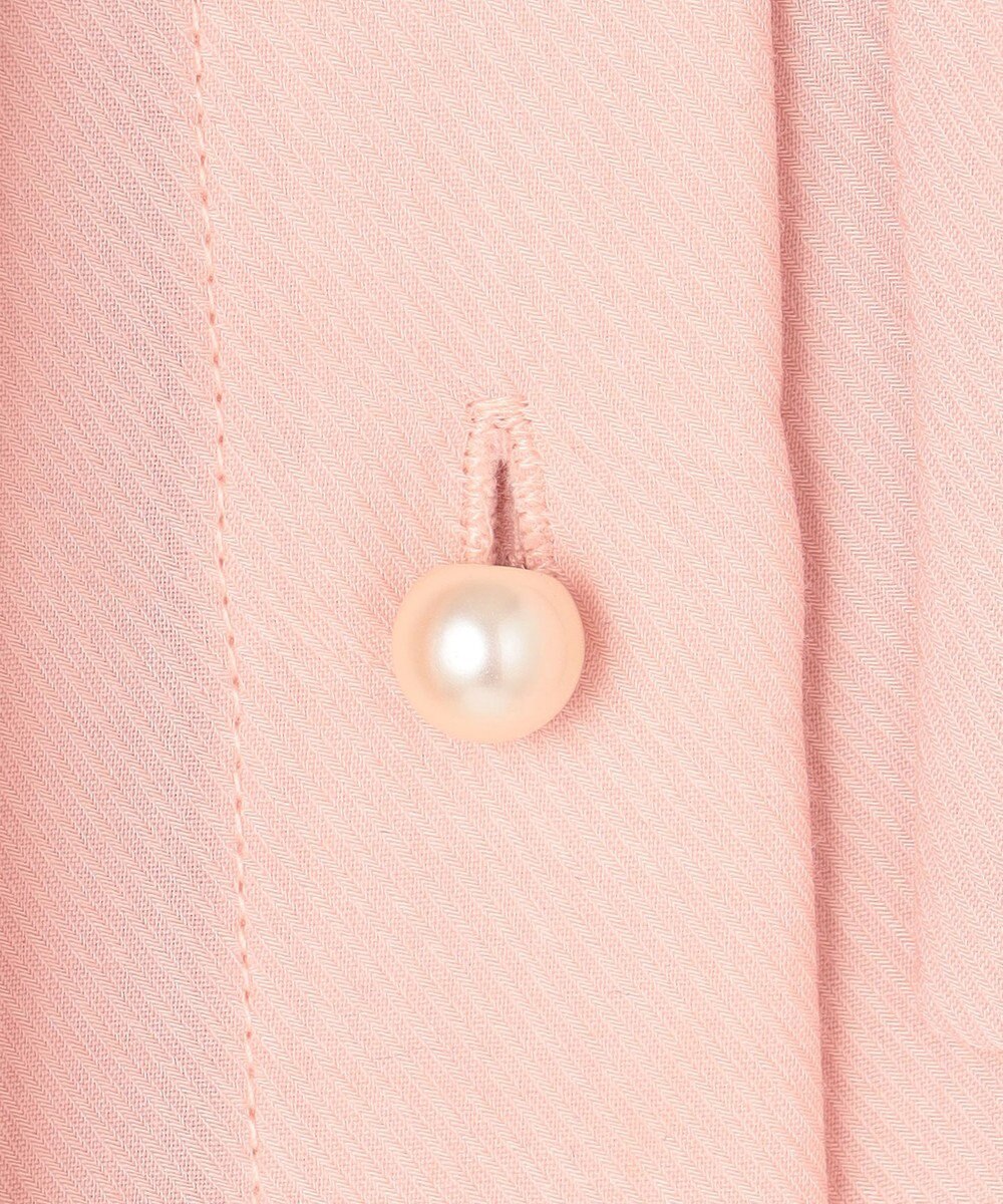 組曲 【洗える・イージーケア】シアーカルゼ ボウタイ ブラウス 