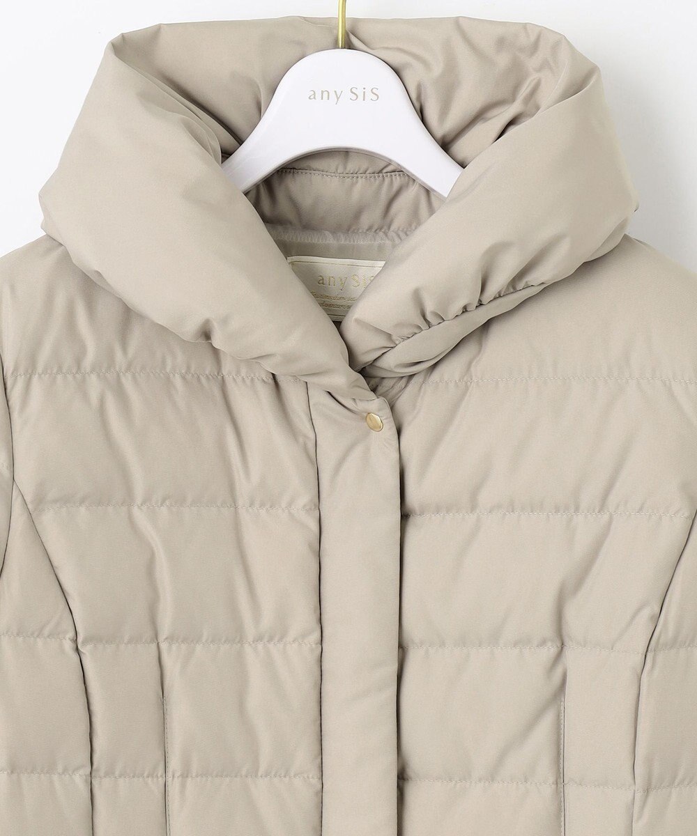 ANY SIS 【洗える】エレガンスショールカラー ミドルダウン 