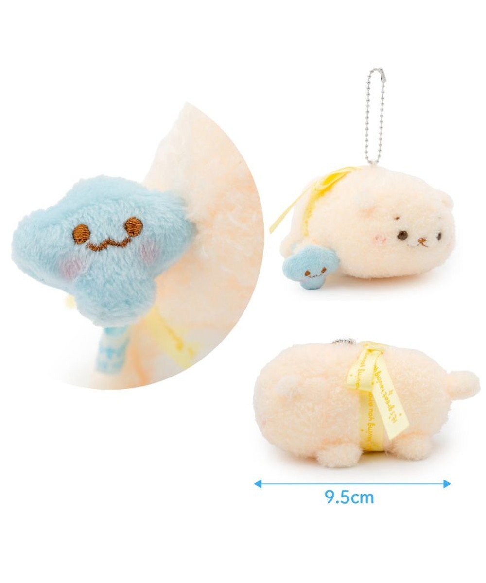 Mother garden しろたん リボンキーホルダー 《らっこいぬ》 