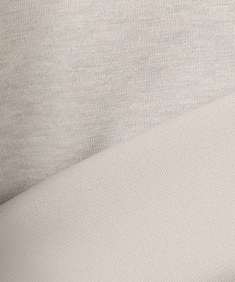 自由区 【洗える】シャイニースムースニット パーカー 