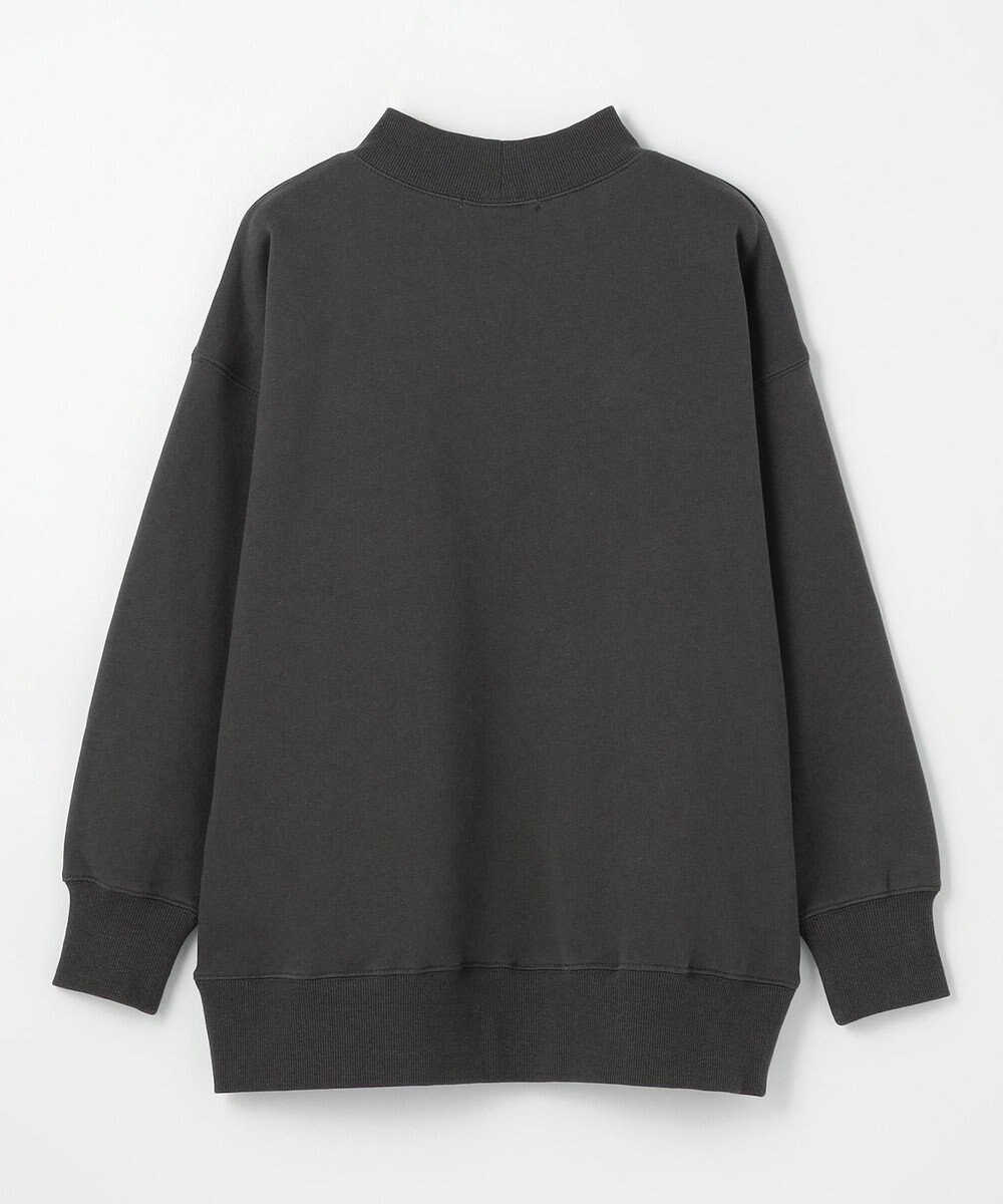 ANY 【洗濯機可】裏起毛スウェットハイネックプルオーバー 