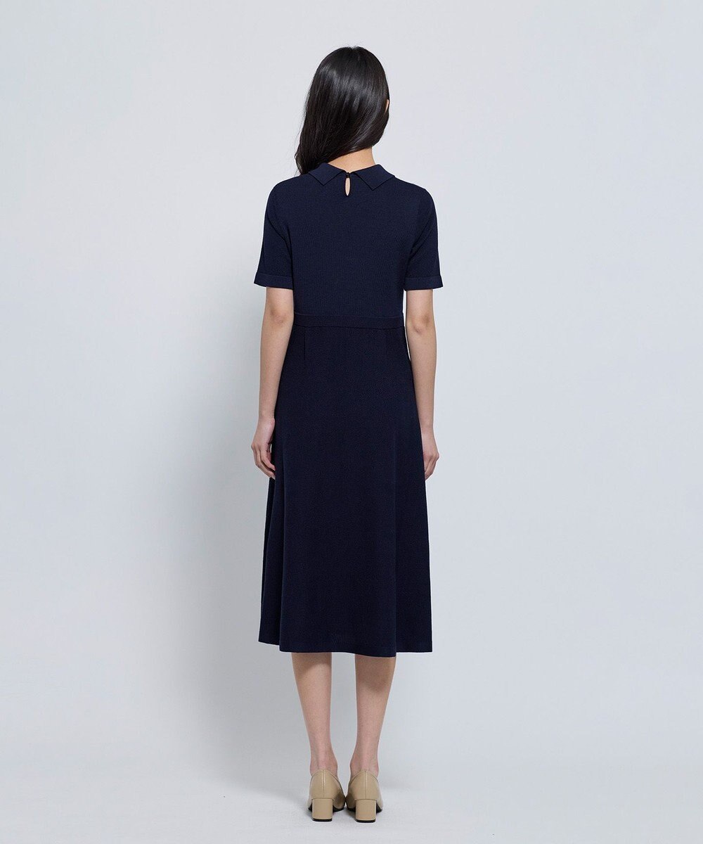 TOCCA 【WEB限定】HONEYCOMB MESH KNIT ニットドレス 