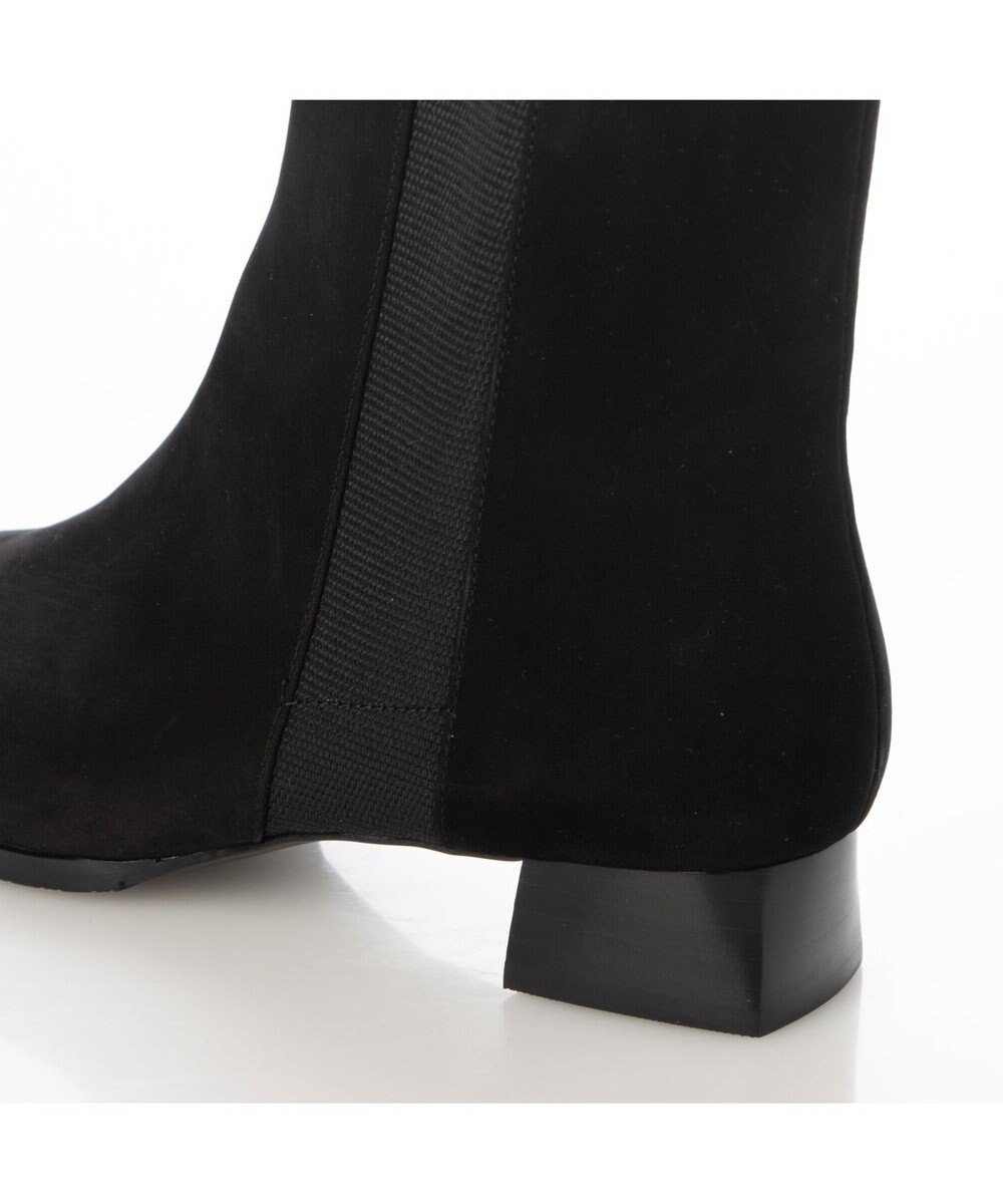 Riz raffinee <Riz raffinee>ローヒールサイドゴアショートブーツ 
