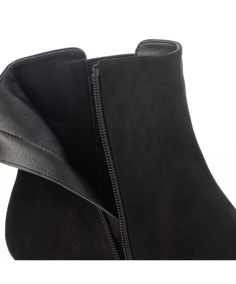 Riz raffinee <Riz raffinee>ローヒールサイドゴアショートブーツ 