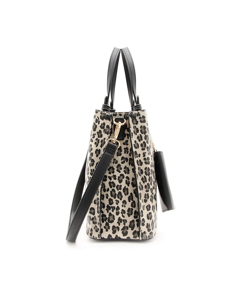 MioFIRANO カジュアルシックレオパードハンドバッグ 2WAY パスケース付き　FIRANO フィラノ 