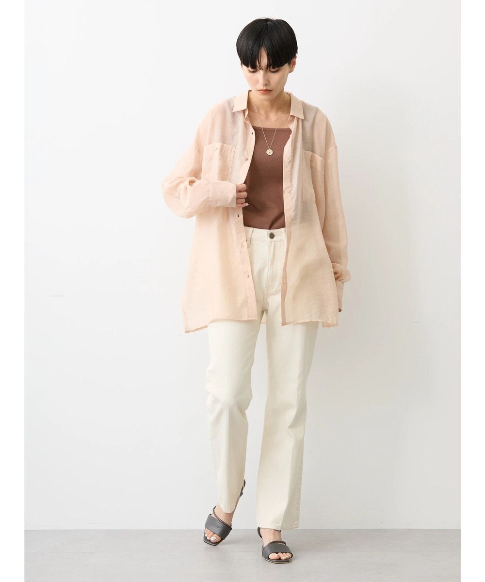 AMERICAN HOLIC シアーＣＯＯＬＷポケットシャツ 