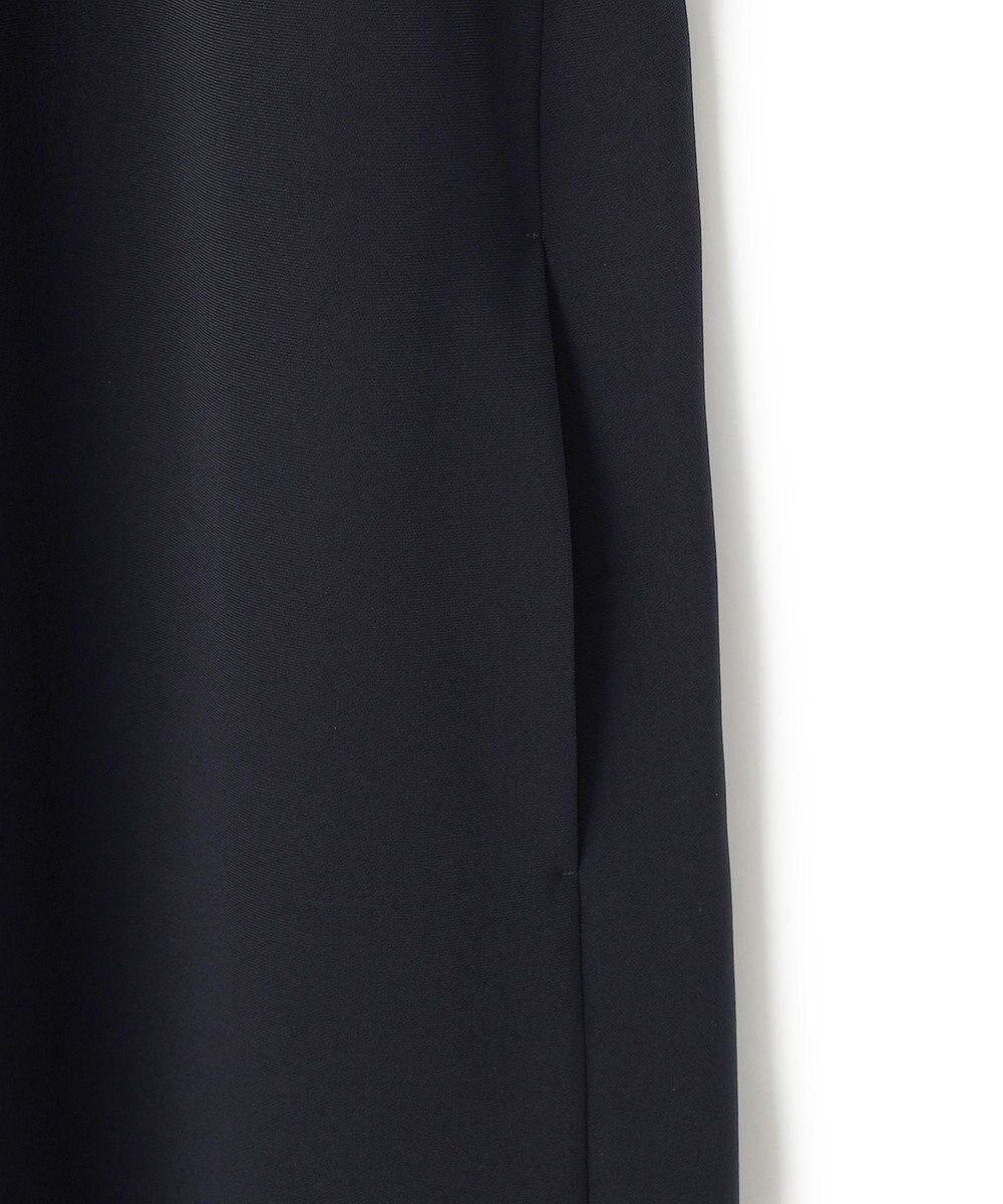 23区 S 【セットアップ対応/洗える】トリアセダブルジョーゼット シフォンスリーブ ワンピース 