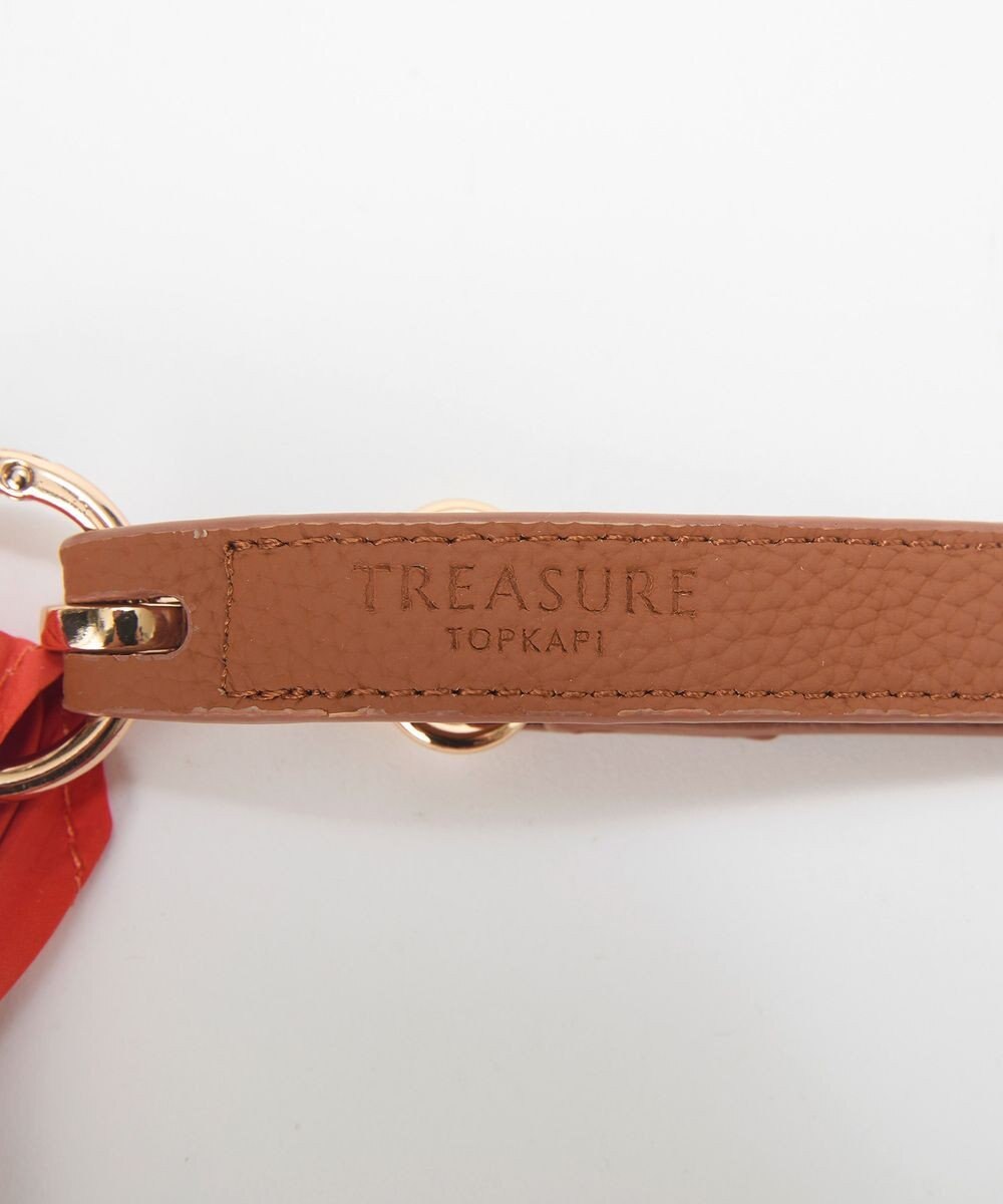 TOPKAPI 【TREASURE TOPKAPI】Plie(プリエ) プリーツスカーフ マルチウェイバッグ 