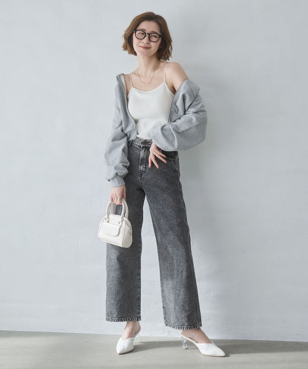 WEGO 【XS～Lサイズ展開/美脚】ストレートデニムパンツ 