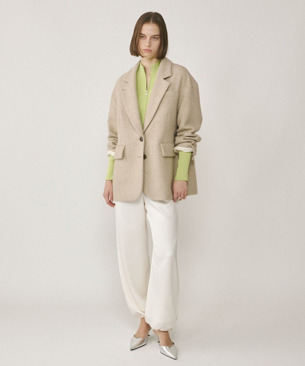 GRACE CONTINENTAL ヘリンボーンツイードジャケット 