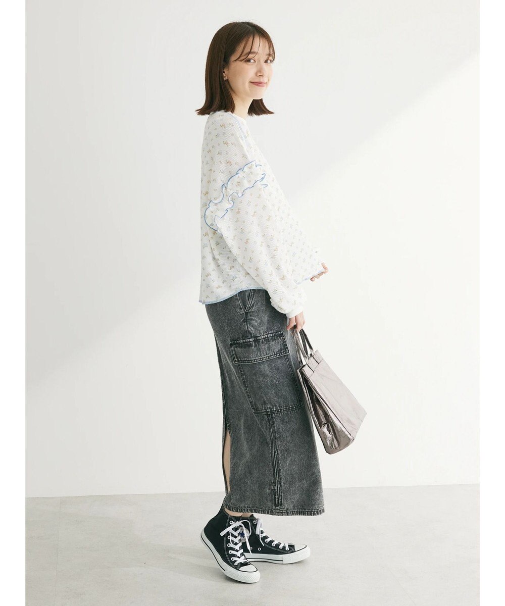 Green Parks ・ＥＬＥＮＣＡＲＥ　ＤＵＥ　カーゴデニムスカート 