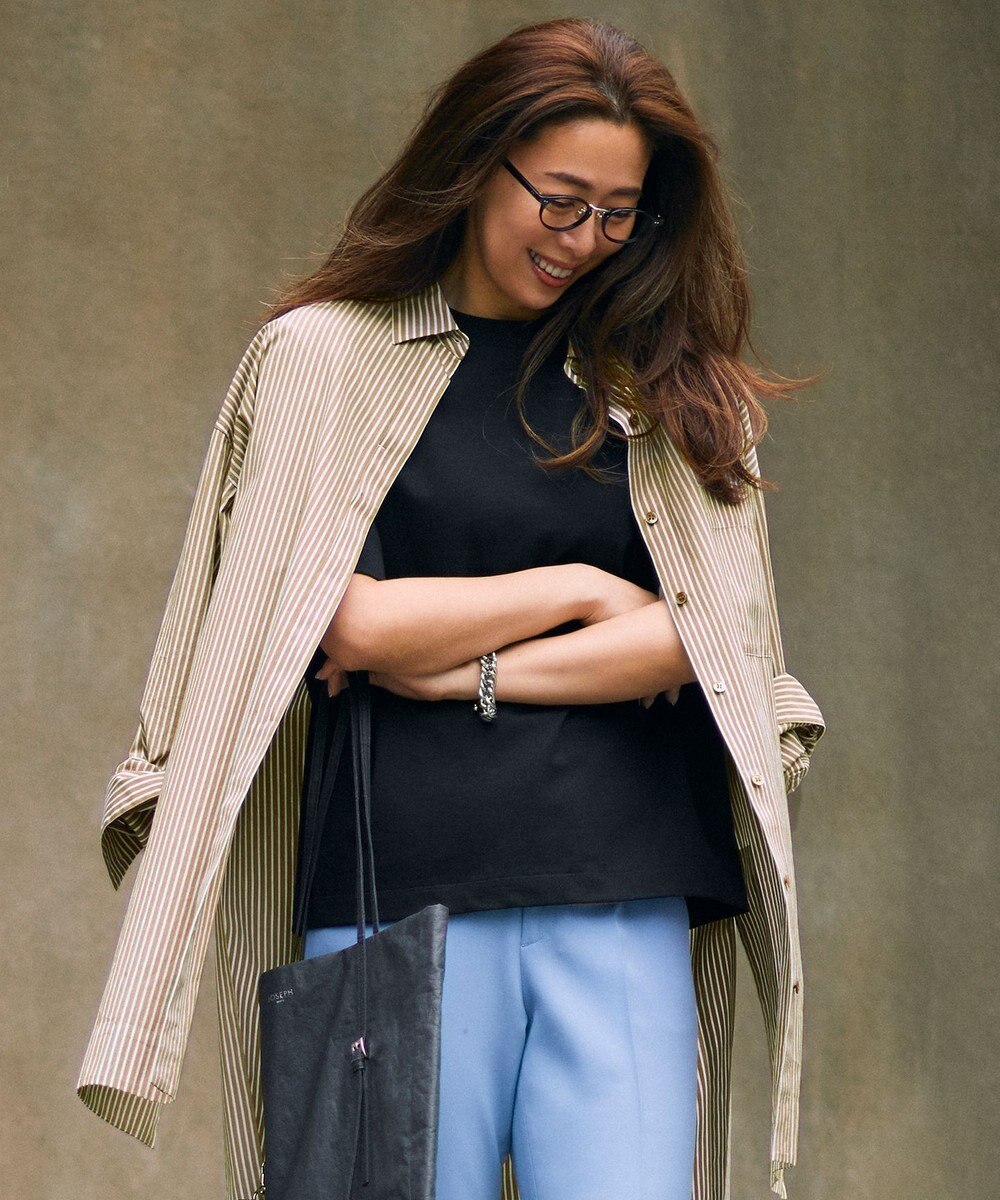 Onward Mag オーバーサイズ コットンクルーネック Tee 23区 ファッション通販 公式通販 オンワード クローゼット Onward Mag オーバーサイズ コットンクルーネック Tee 23区 ファッション通販 公式通販 オンワード クローゼット