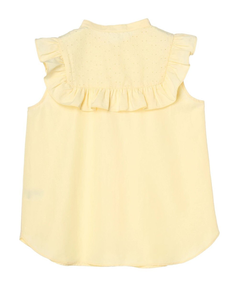 earth music&ecology デコルテレースフリルブラウス 